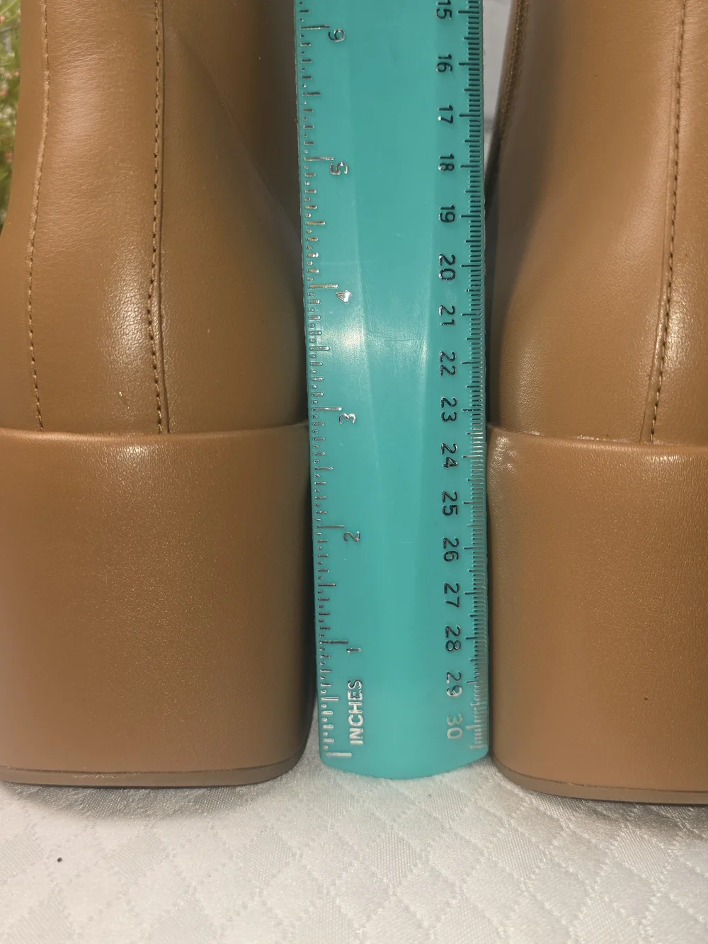 FITFLOP PLATFORM LEATHER ANKLE BOOT SIDE ZIP BLOCK HEEL RICH BROWN WOMES 10